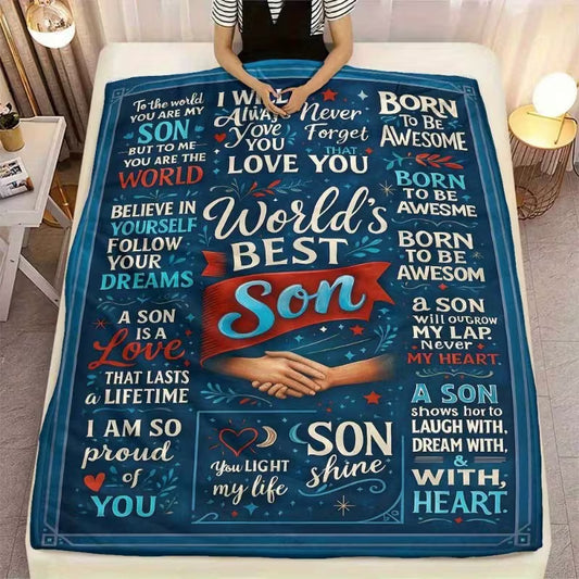 Special Gift For Son-From Dad Blanket