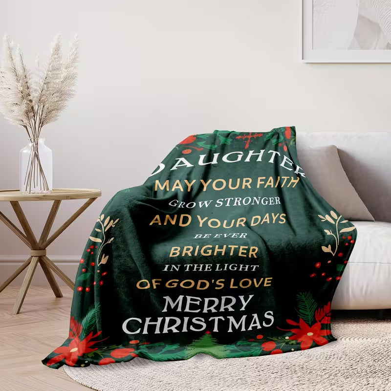 Christmas Gift For Daughter-From Dad Blanket