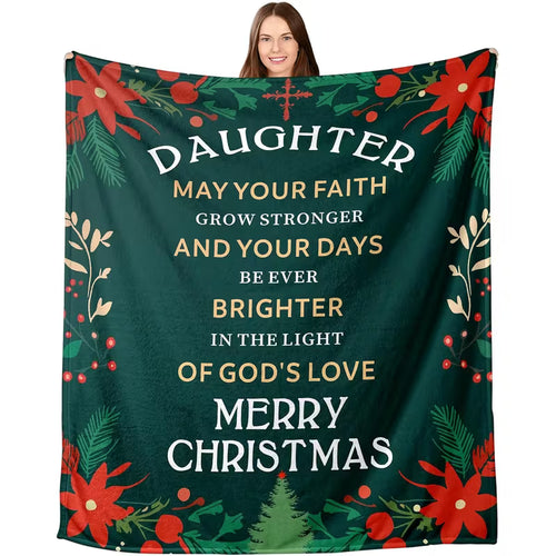 Christmas Gift For Daughter-From Dad Blanket