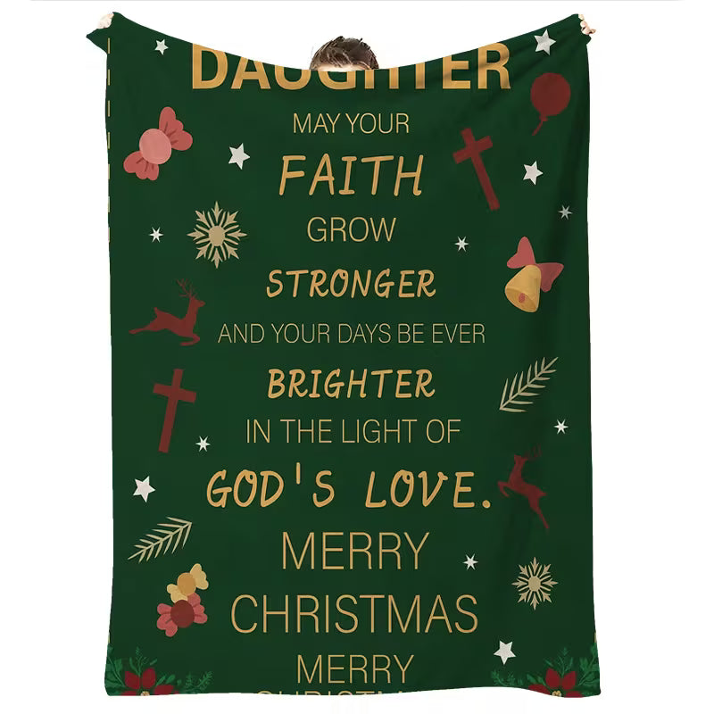 Christmas Gift For Daughter-From Dad Blanket