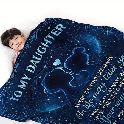 Gift For Your Daughter Blanket - From Mom
