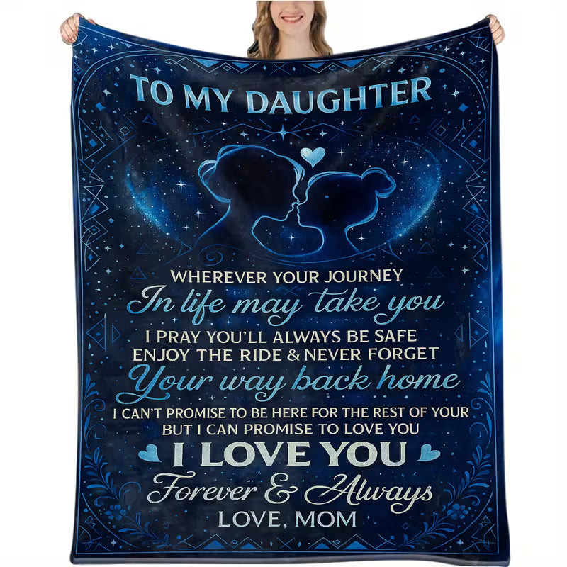 Gift For Your Daughter Blanket - From Mom