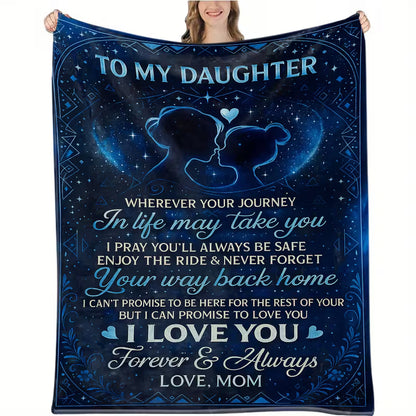 Gift For Your Daughter Blanket - From Mom