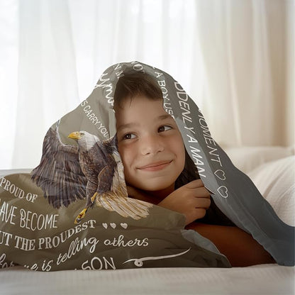 Gift For Son From Mom - Blanket