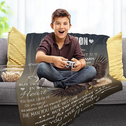 Gift For Son From Mom - Blanket