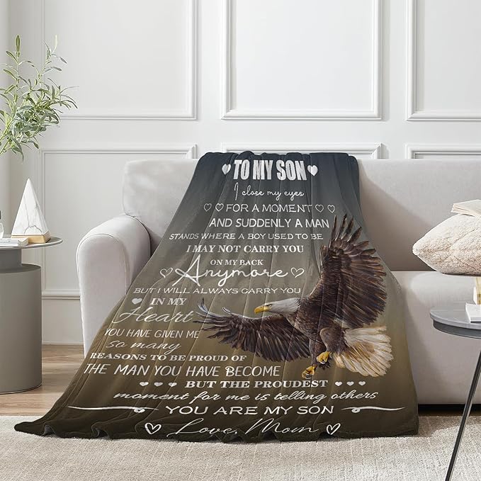 Gift For Son From Mom - Blanket