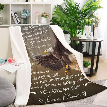Gift For Son From Mom - Blanket