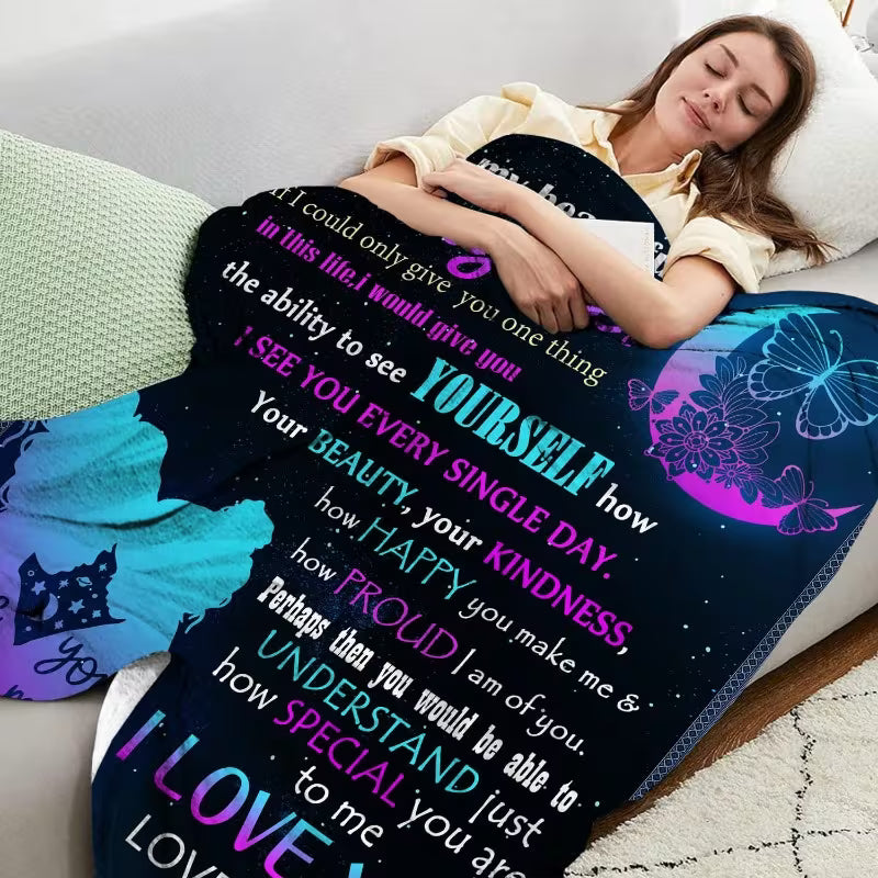 Gift For Your Daughter Blanket - From Mom