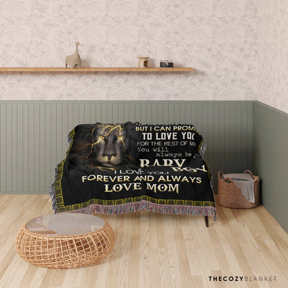 Gift For Your Son Blanket - From Mom