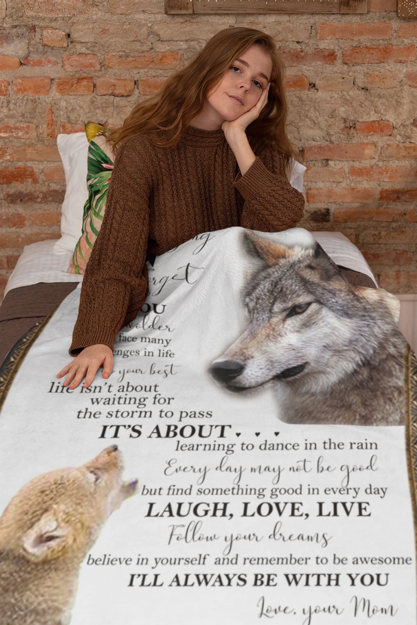 Gift For Your Son Blanket - From Mom