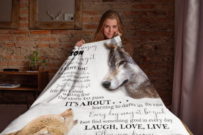 Gift For Your Son Blanket - From Mom