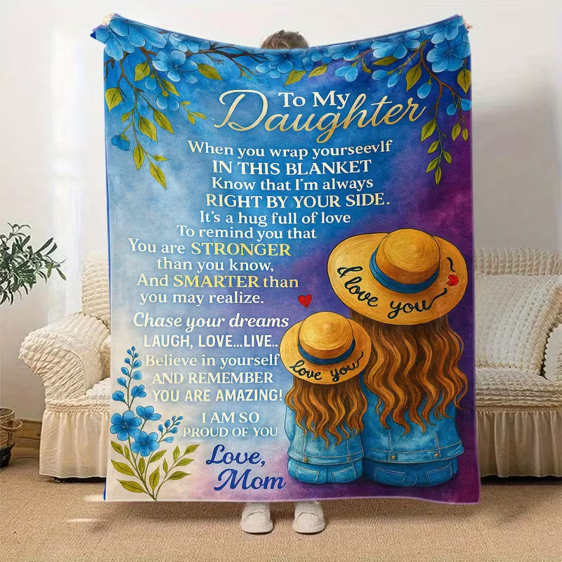 Gift For Your Daughter Blanket - From Mom