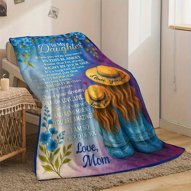 Gift For Your Daughter Blanket - From Mom
