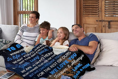 Gift For Son From Dad&Mom - Blanket