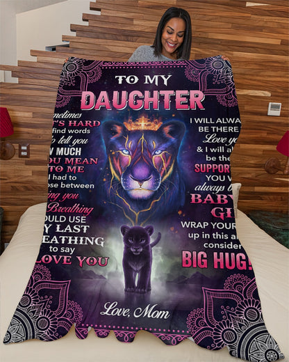 Gift For Your Daughter Blanket - From Mom