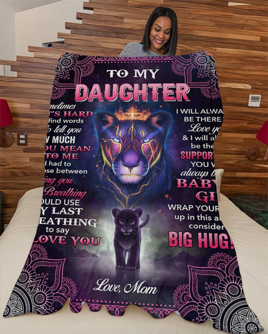 Gift For Your Daughter Blanket - From Mom