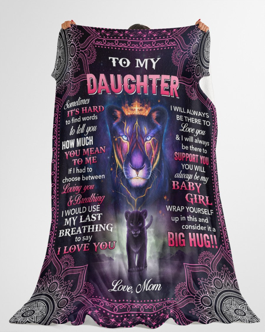 Gift For Your Daughter Blanket - From Mom