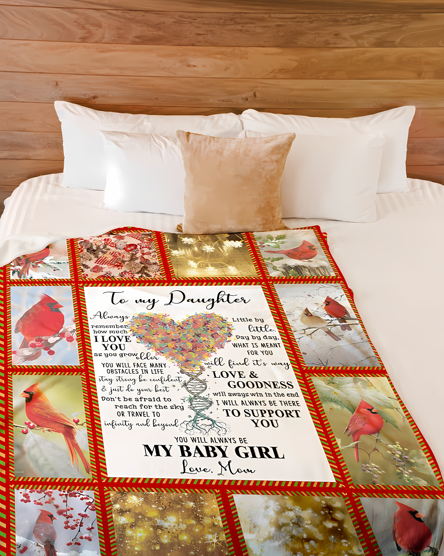 Gift For Your Daughter Blanket - From Mom