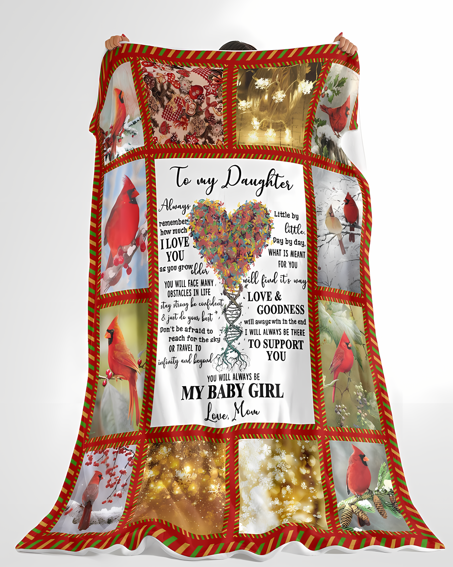 Gift For Your Daughter Blanket - From Mom