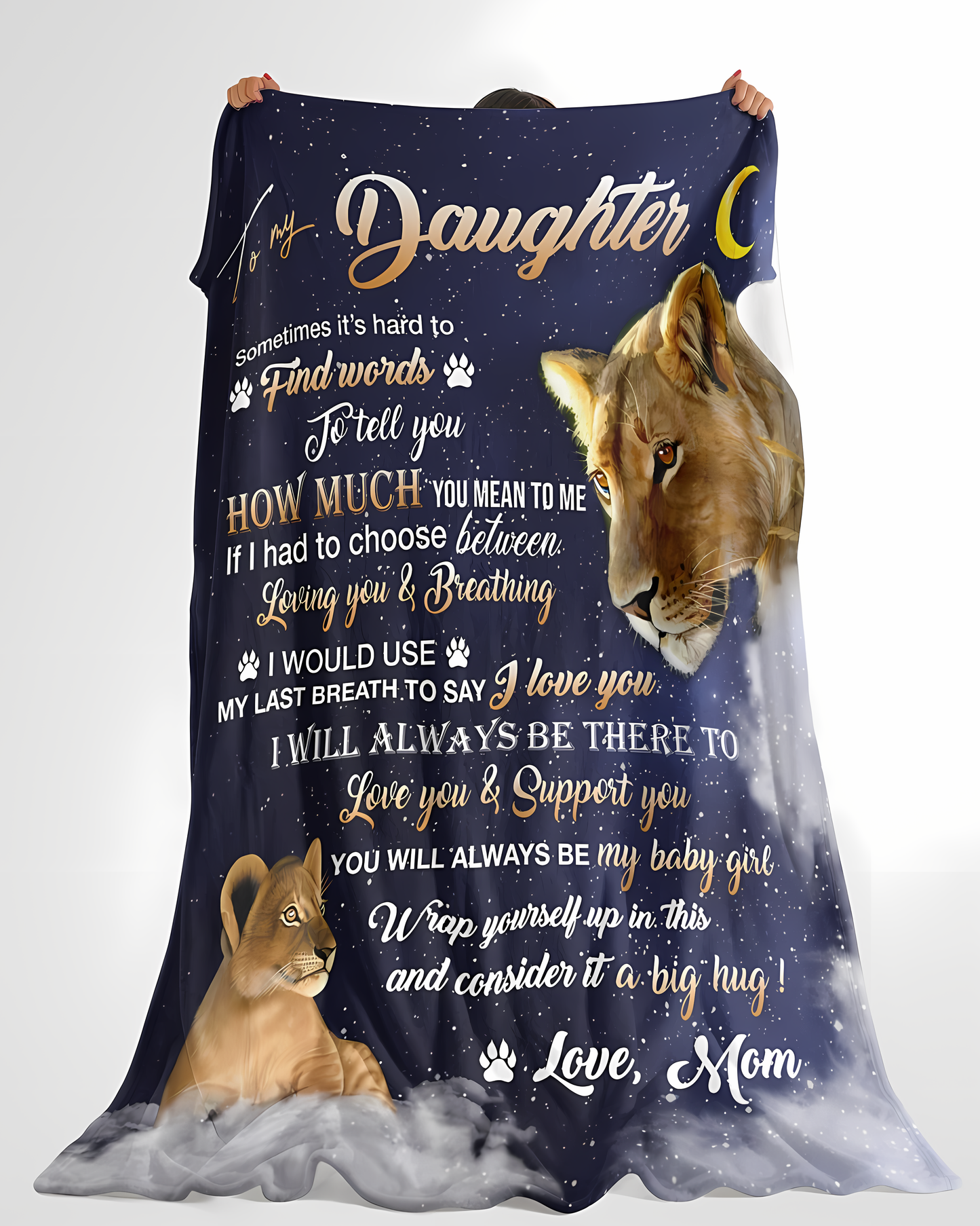 Special Gift For Your Daughter Blanket - From Mom