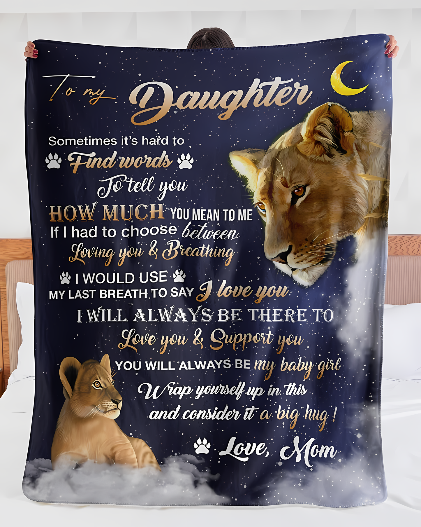 Special Gift For Your Daughter Blanket - From Mom