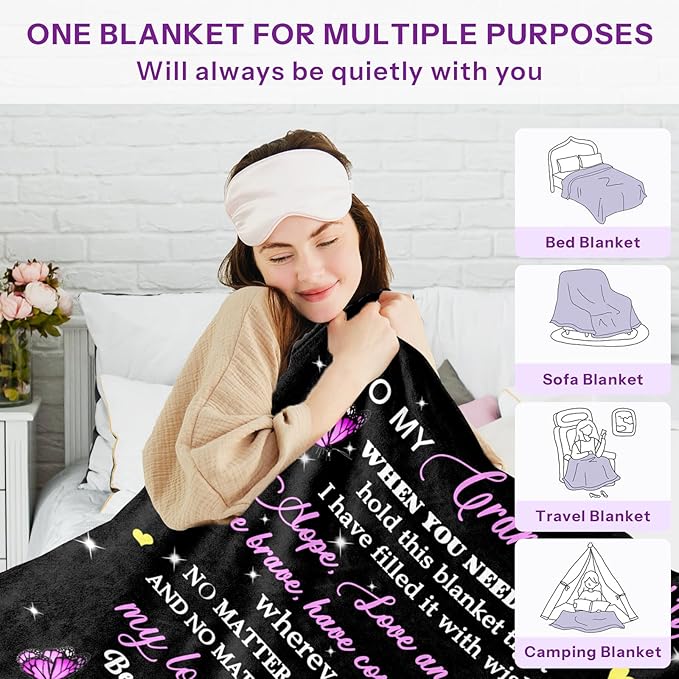 Gift For Granddaughter From Grandma - Blanket