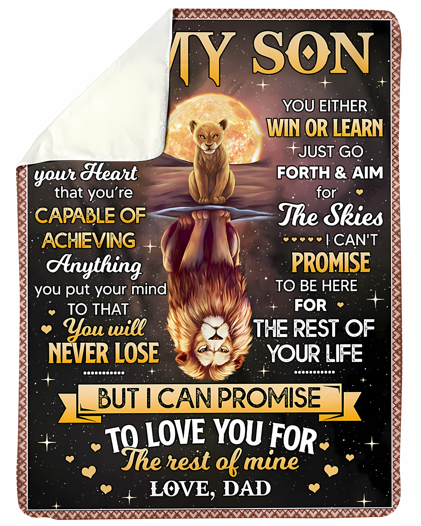 Special Gift For Your Son Blanket - From Dad