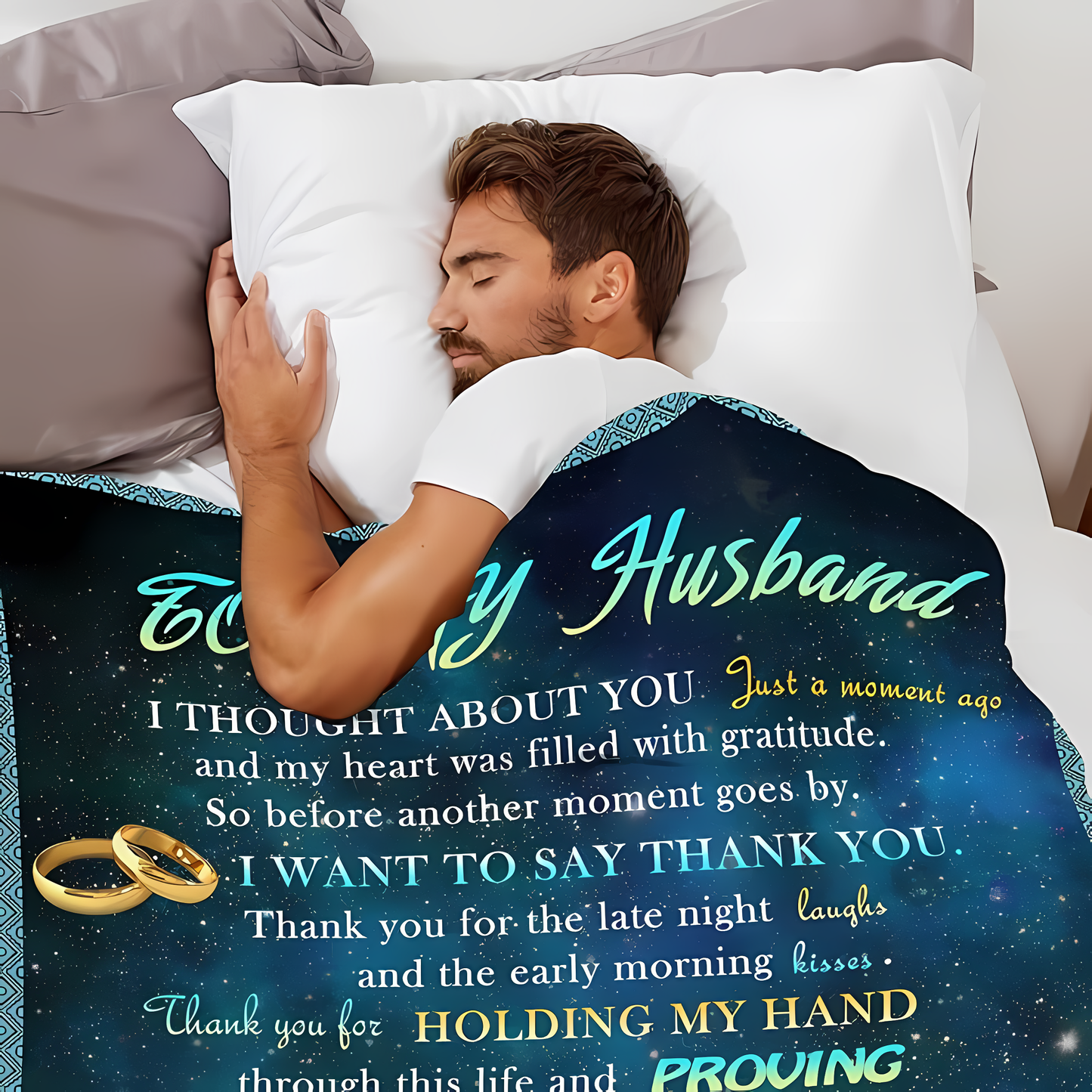 Special Gift For Your Husband Blanket - From Wife