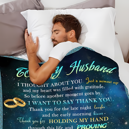 Special Gift For Your Husband Blanket - From Wife