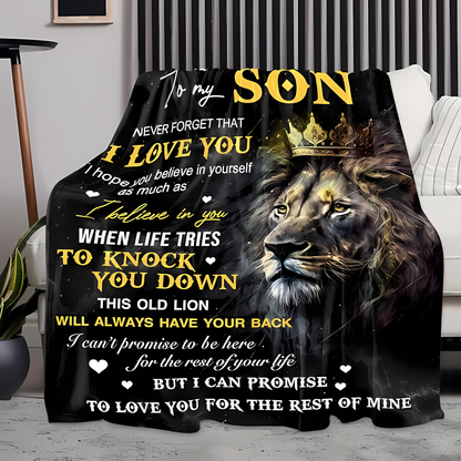 Special Gift For Your Son Blanket - From Dad