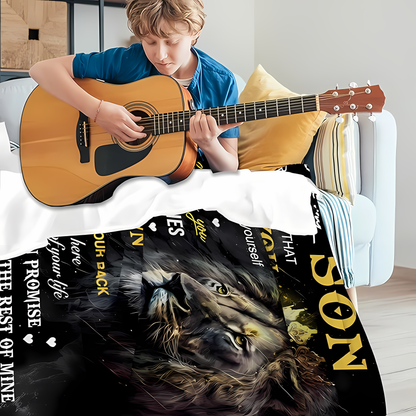 Special Gift For Your Son Blanket - From Dad