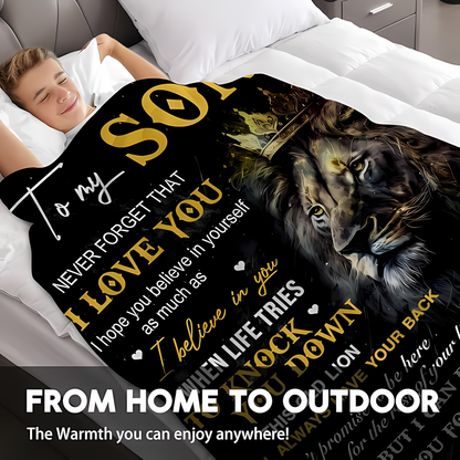 Special Gift For Your Son Blanket - From Dad