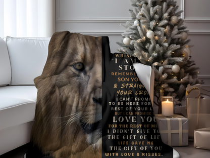 Special Gift For Your Son Blanket - From Mom