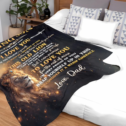 Special Gift For Your Son Blanket - From Dad