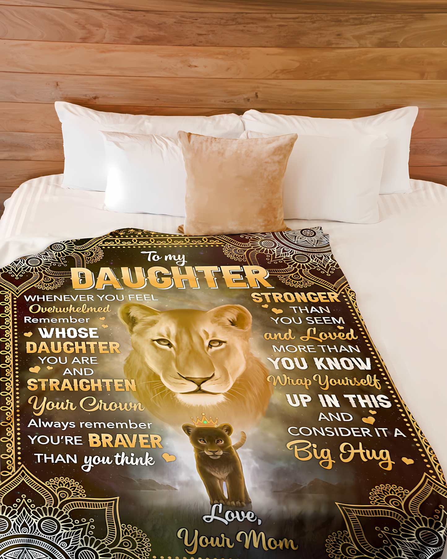 Special Gift For Your Daughter Blanket - From Mom