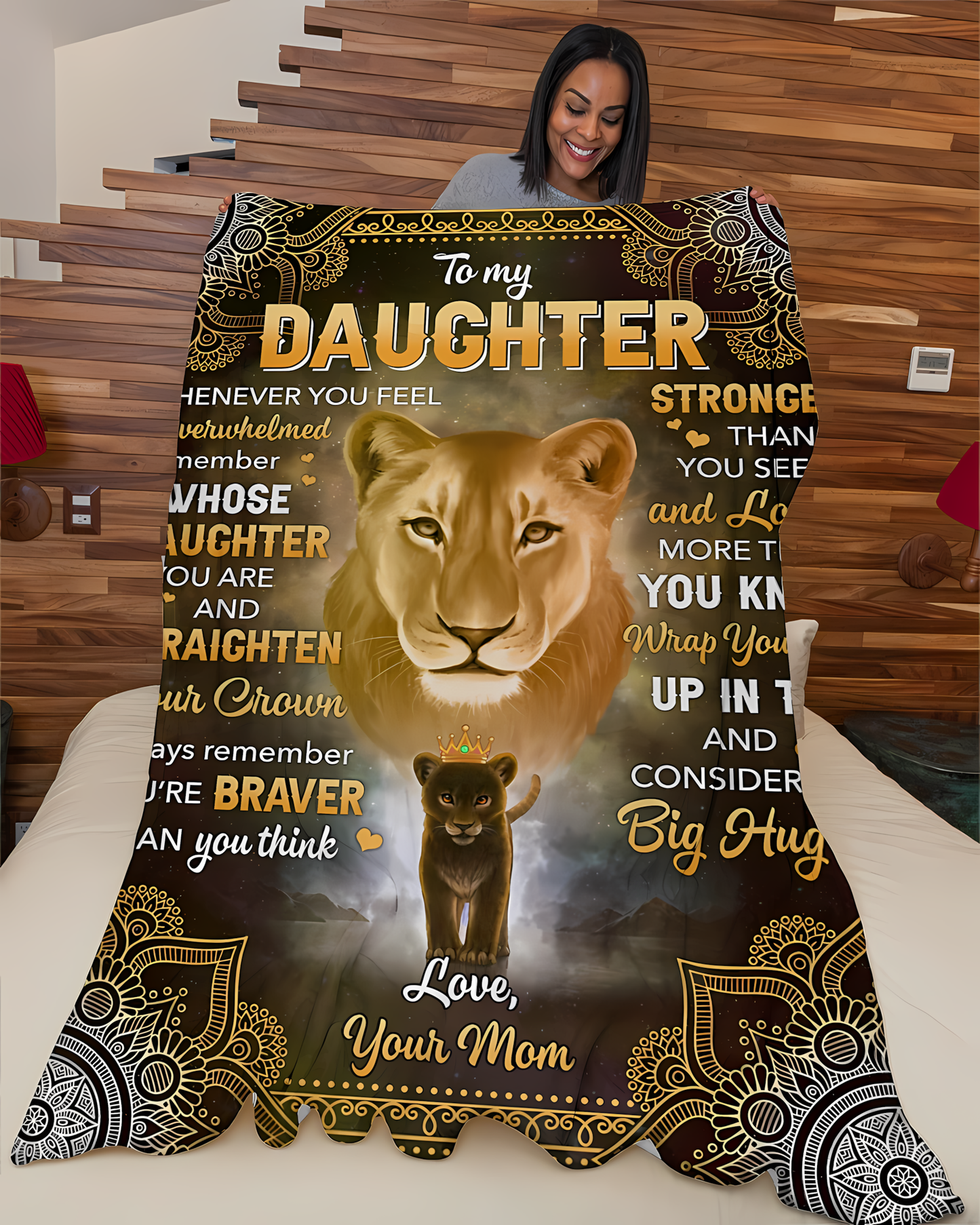 Special Gift For Your Daughter Blanket - From Mom