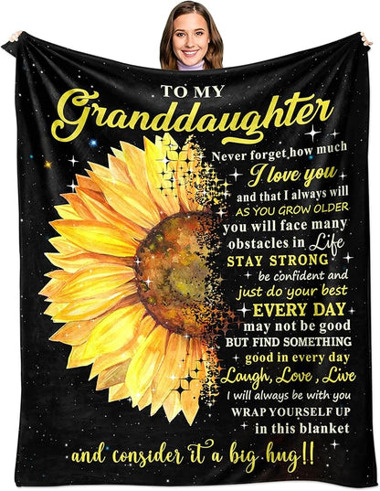 Gift For Granddaughter From Grandma - Blanket