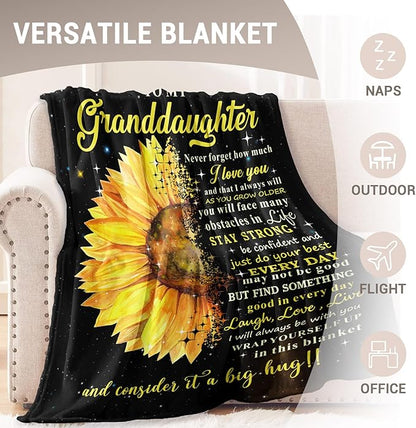 Gift For Granddaughter From Grandma - Blanket