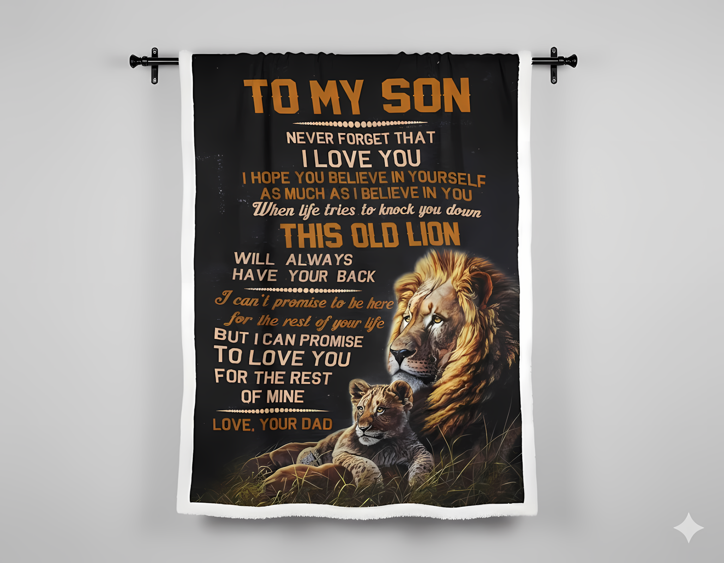 Special Gift For Your Son Blanket - From Dad