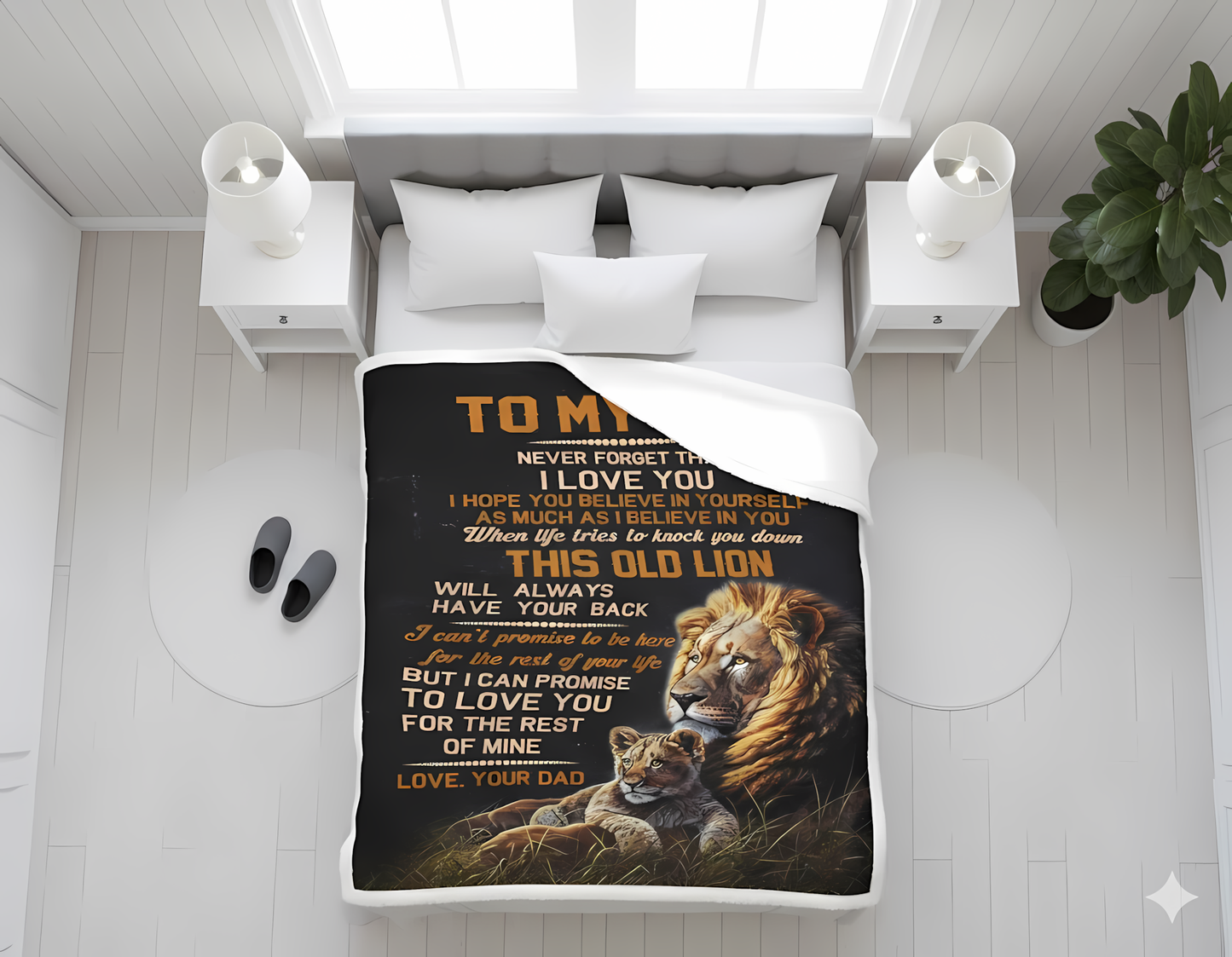 Special Gift For Your Son Blanket - From Dad