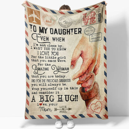 Special Gift For Your Daughter Blanket - From Mom