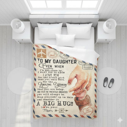 Special Gift For Your Daughter Blanket - From Mom
