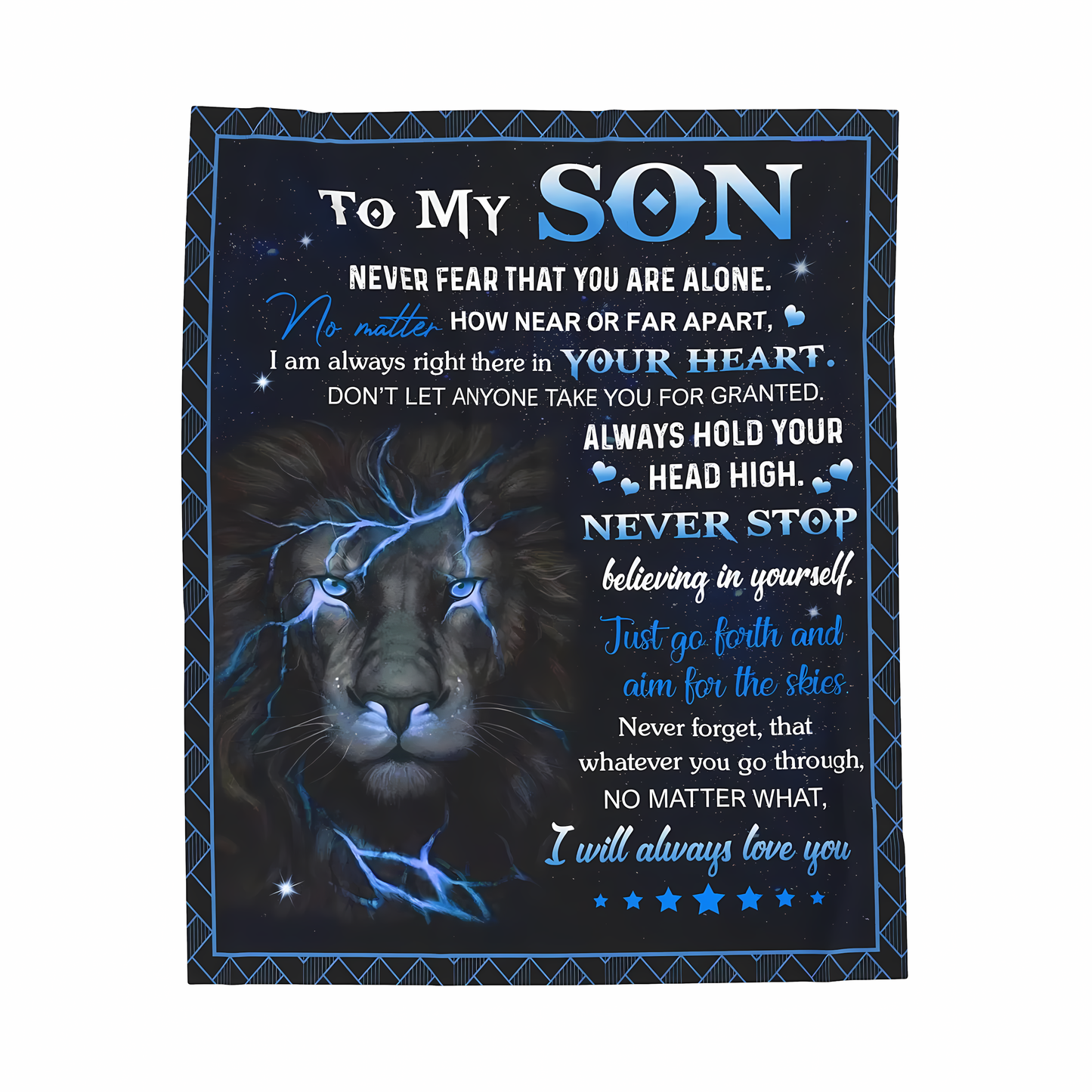 Special Gift For Your Son Blanket - From Mom