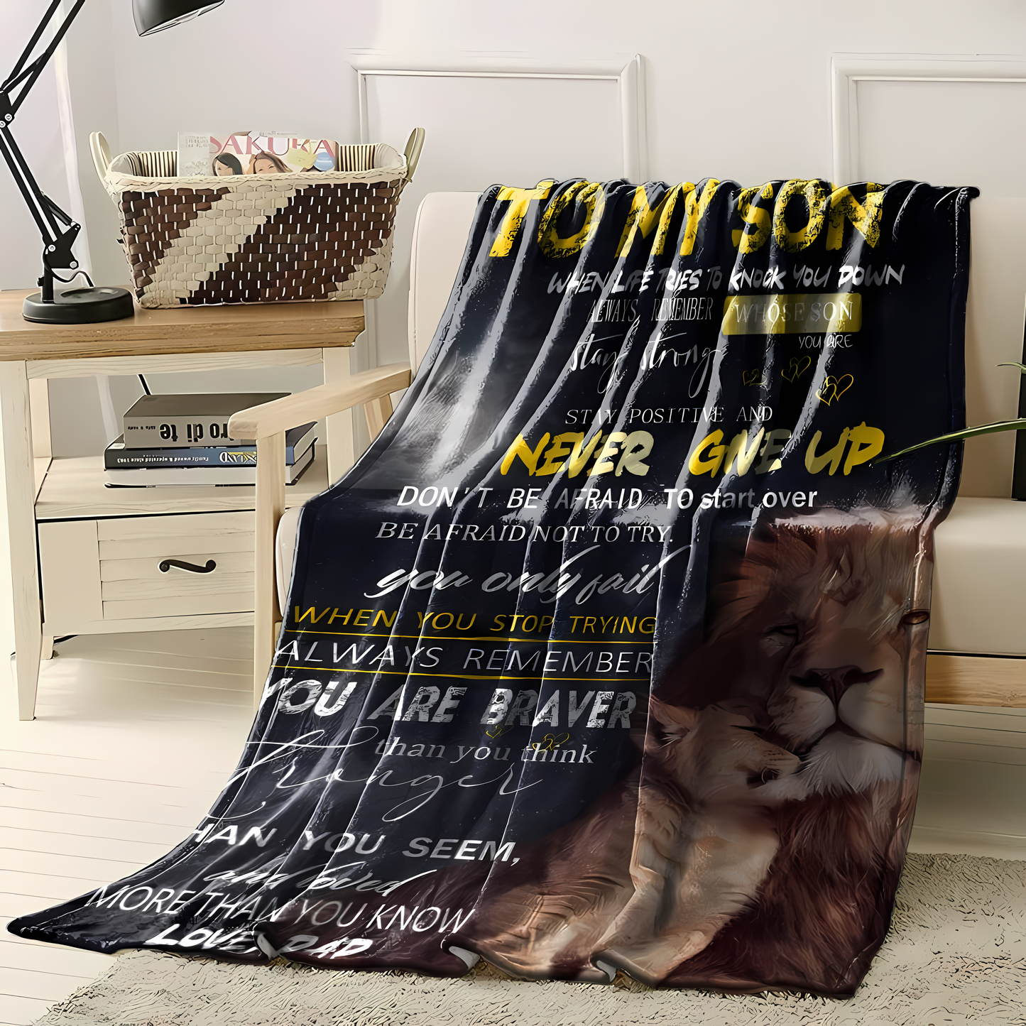 Special Gift For Your Son Blanket - From Dad