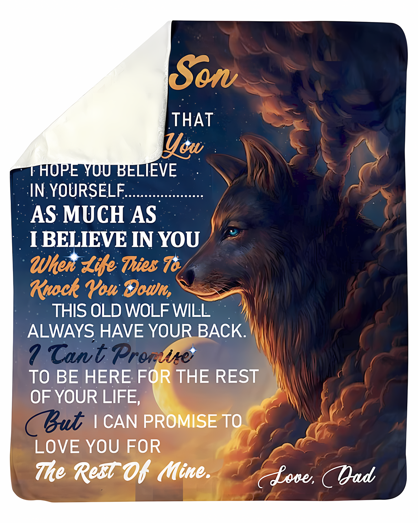 Special Gift For Your Son Blanket - From Dad