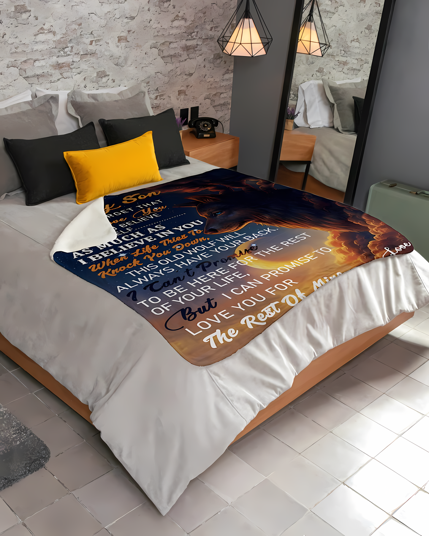 Special Gift For Your Son Blanket - From Dad