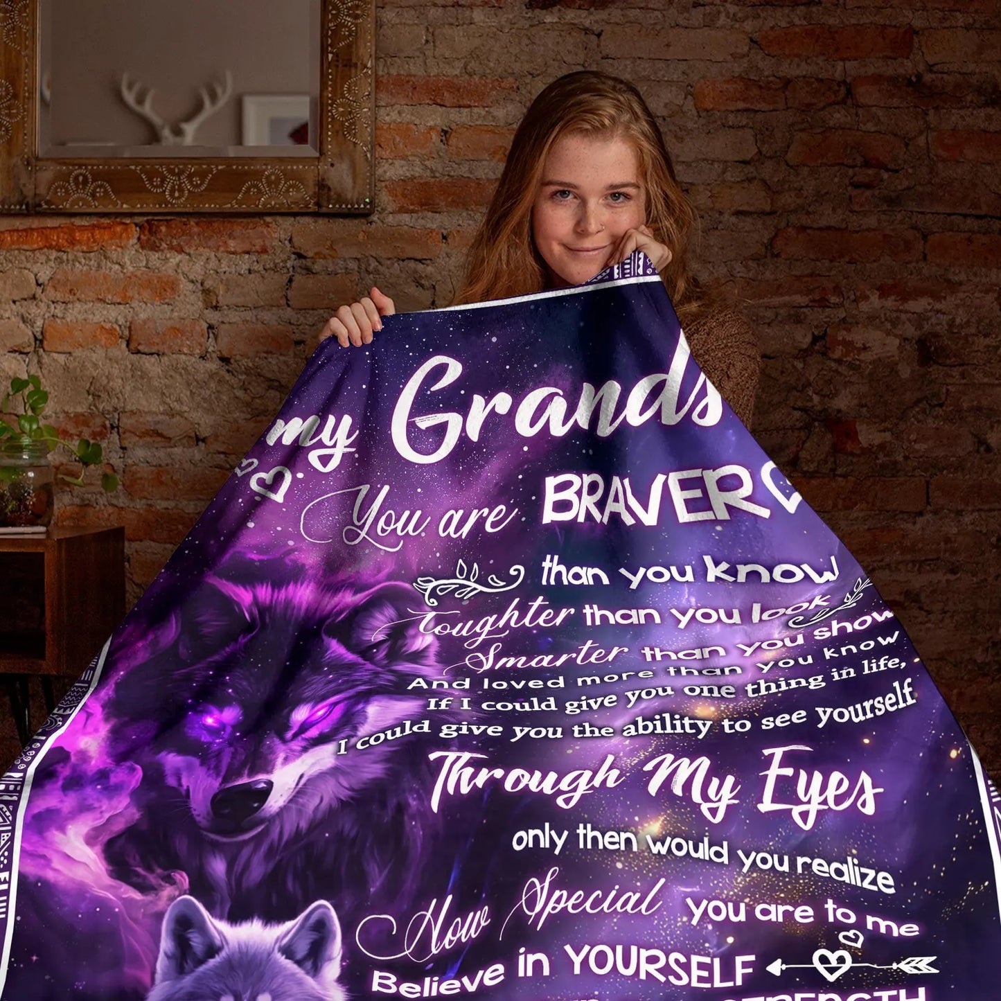 Special Gift For Your Grandson Blanket - From Grandma