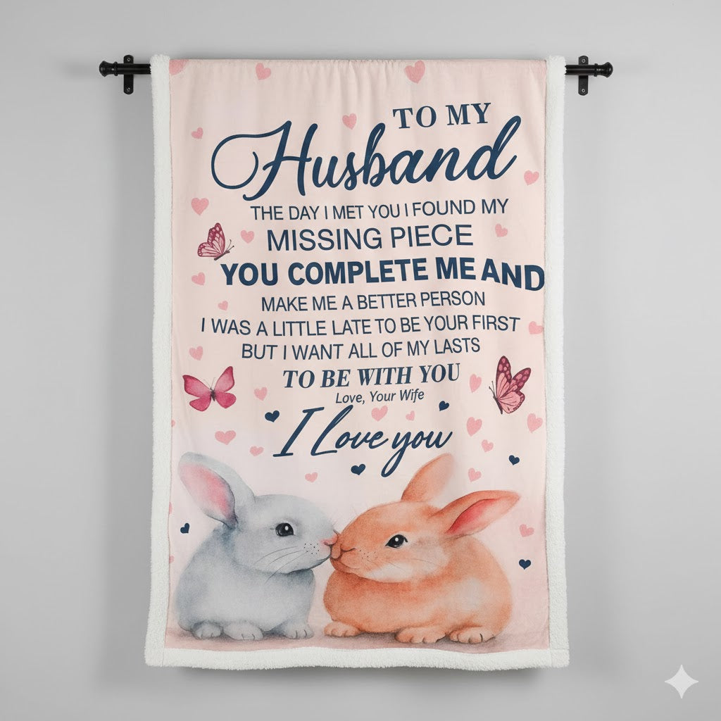 Special Gift For Your Husband Blanket - From Wife