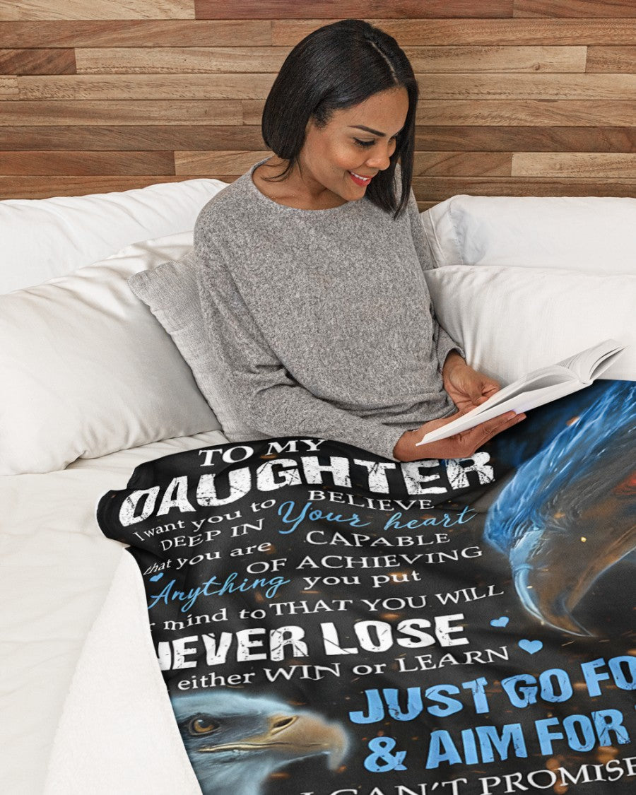 Special Gift For Your Daughter Blanket - From Dad