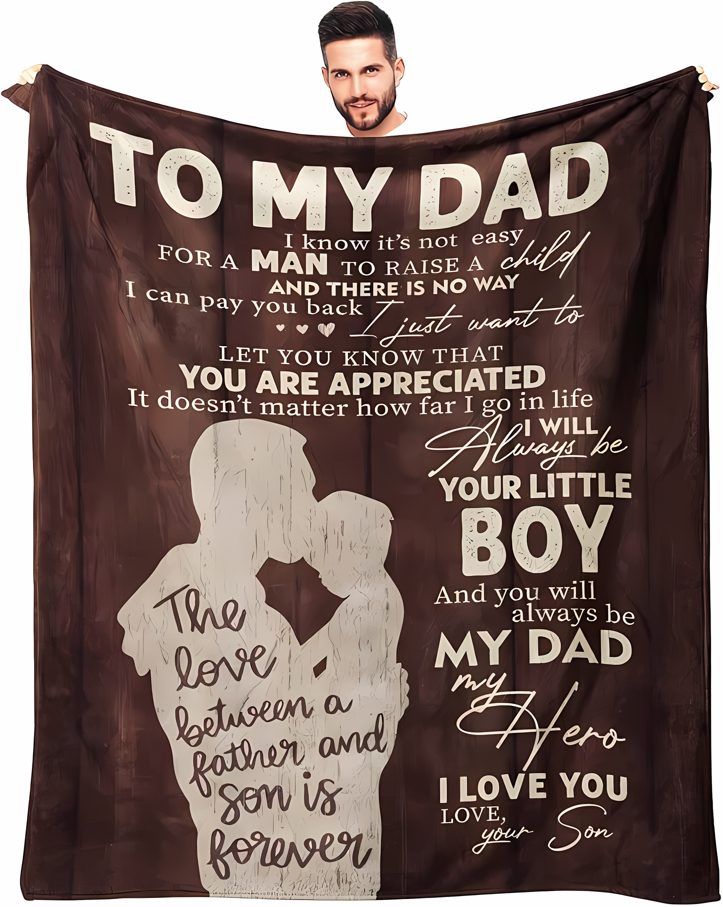 Special Gift For Your Dad Blanket - From Son